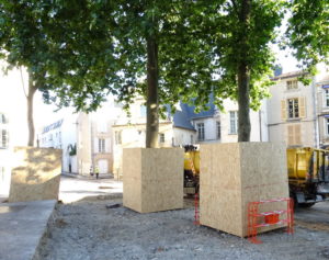 protection d'arbres au chantier