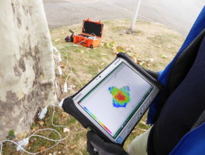 arbre et tomographie à ondes sonores